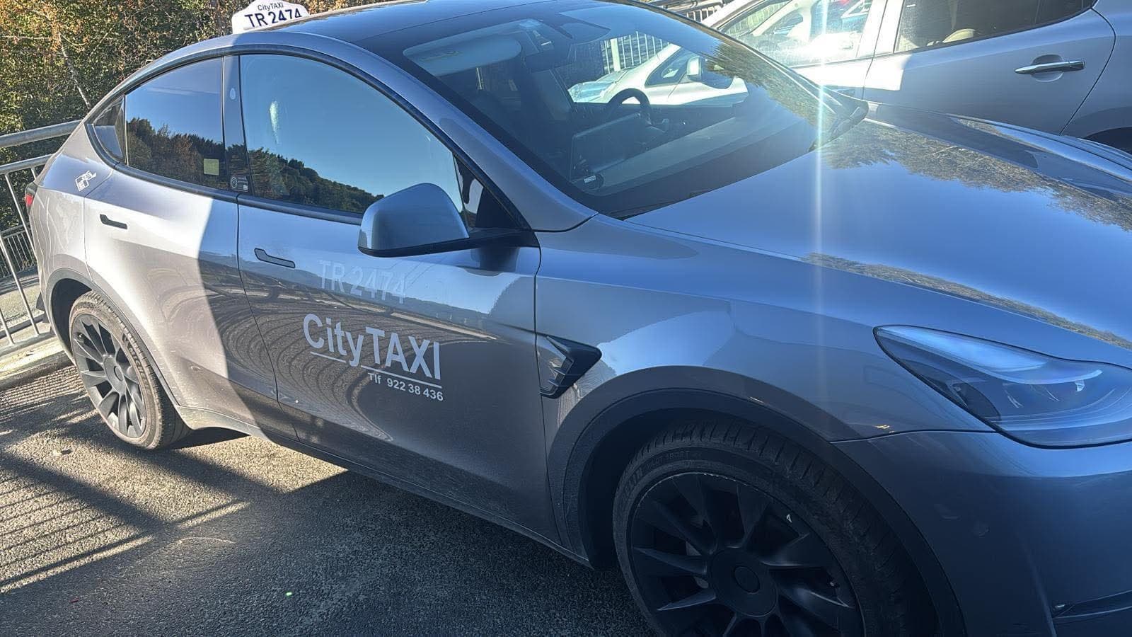 CityTaxi-bil i Trondheim